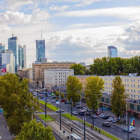 Large Flat. Great View. City Center. Warszawa Eksteriør billede