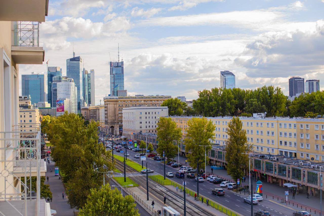 Large Flat. Great View. City Center. Warszawa Eksteriør billede